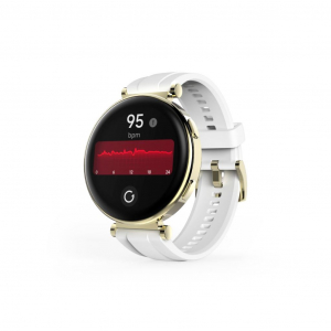 Hama Smartwatch 7000 okosóra arany színű tok, fehér szíj (00178622)