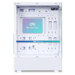 Spirit Of Gamer Spectra Artic t&aacute;p n&eacute;lk&uuml;li ablakos h&aacute;z feh&eacute;r (8302RAW)