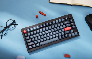 Keychron V1 Max QMK/VIA Knob Version Banana Switch vezeték nélküli mechanikus billentyűzet (V1M-D4)