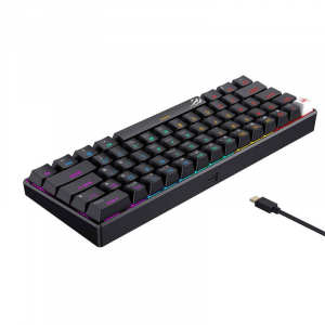 Havit KB903L angol gamer billentyűzet RGB fekete