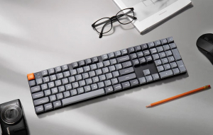 Keychron K5 Max QMK/VIA alacsony profilú vezeték nélküli mechanikus billentyűzet (K5M-A3)