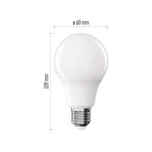 Emos Classic A60 / E27 / 9,5W (75W) / 1055 lm / természetes fehér LED izzó (ZQ5E53)