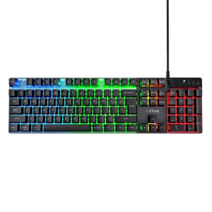 Trust GXT 835 Azor Gaming billentyűzet fekete (25458)