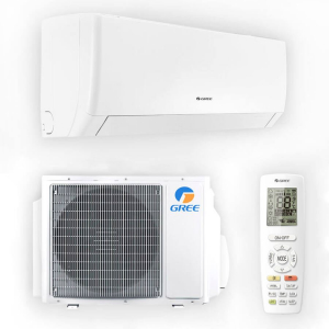 Gree Pulse Inverter GWH09AGA-K6DNA1A split klímaberendezés 2.5 kW fehér, beszereléssel, 3 méter csővezésig