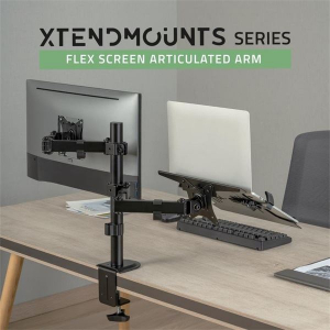 Advance XtendMounts Flex asztali monitortartó 17"-32" + notebook tartó (ADV-ARM13F)