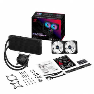 ASUS ROG Strix LC III 240 ARGB univerz&aacute;lis v&iacute;zhűt&eacute;s fekete