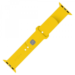FIXED Sporty Apple Watch 42/44/45/46mm szilikon sz&iacute;j szett s&aacute;rga (FIXSST2-434-YL)