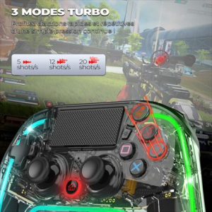 Spirit of Gamer NEON BT RGB vezet&eacute;k n&eacute;lk&uuml;li kontroller (SOG-BTGX12)