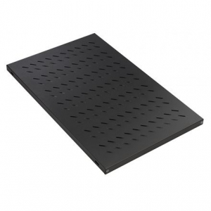 Equip 19" fix polc 1U/1000mm fekete (EZVS-19-1-10-B)