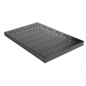 Equip 19" fix polc 1U/1000mm fekete (EZVS-19-1-10-B)