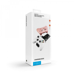 FIXED t&ouml;ltő&aacute;llom&aacute;s Xbox Series S, X &eacute;s One vezet&eacute;k n&eacute;lk&uuml;li kontrollerekhez fekete (FIXXB-DCC-BK)