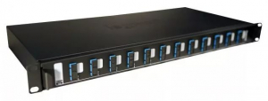 Legrand optikai patch panel 12xSC duplex fekete (032164)