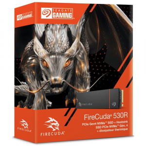 1TB Seagate FireCuda 530R Heatsink M.2 SSD meghajtó (ZP1000GM3A073)