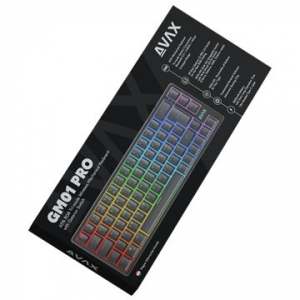 AVAX GM01 PRO 65% RGB tri-mode mechanikus billentyűzet Gateron sárga switch (5999574480910)