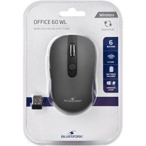 Bluestork OFFICE 60 vezet&eacute;k n&eacute;lk&uuml;li eg&eacute;r sz&uuml;rke (M-WL-OFF60-GREY)