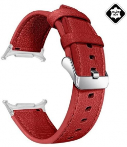 Gigapack Samsung Galaxy Watch Ultra eSIM 47mm (SM-L705) val&oacute;di bőr p&oacute;tsz&iacute;j piros (GP-163537)