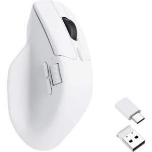 Keychron M6 optikai USB / Bluetooth / vezeték nélküli egér fehér (M6-A3)