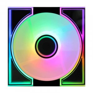 DarkFlash DM8 ARGB h&aacute;z hűtő ventil&aacute;tor 12cm fekete