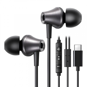 UGREEN EP105  USB-C fülhallgató fekete (35754)