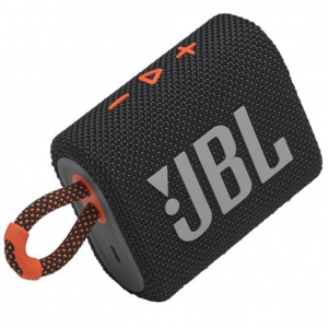 JBL Go 3 vízálló hordozható Bluetooth hangszóró fekete-narancssárga (JBLGO3BLKORANGE)