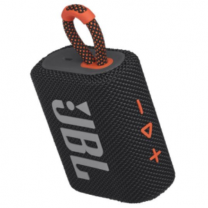 JBL Go 3 vízálló hordozható Bluetooth hangszóró fekete-narancssárga (JBLGO3BLKORANGE)