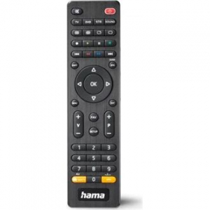 Hama FITV 4in1 univerzális távvezérlő fekete (00221052)