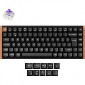 Keychron K2 HE Hot Swappable, RGB Backlight, Magnetic Switch ISO UK billentyűzet fekete (K2H-F1-UK)