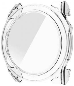 Gigapack Garmin Fenix 8 51mm műanyag átlátszó védőkeret és kijelzővédő üveg (GP-162647)