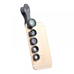 APEXEL 5in1 lencse szett okostelefonhoz (APL-DG5H)