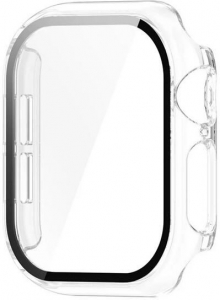 Gigapack Apple Watch Series 10 46mm műanyag &aacute;tl&aacute;tsz&oacute; v&eacute;dőkeret &eacute;s kijelzőv&eacute;dő &uuml;veg (GP-162649)