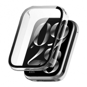 Gigapack Xiaomi Smart Band 9 Pro műanyag &aacute;tl&aacute;tsz&oacute; v&eacute;dőkeret &eacute;s kijelzőv&eacute;dő &uuml;veg (GP-164061)