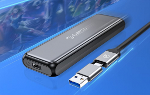 Orico M.2 külső SSD ház szürke (DDM2-C3-G2-BK)