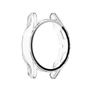 Gigapack Samsung Galaxy Watch 4 eSIM 40mm (SM-R865) műanyag átlátszó védőkeret és kijelzővédő üveg (GP-159344)
