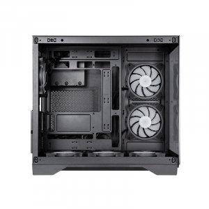 Chieftec VISIO táp nélküli ablakos ház fekete (GM-30B-TG-OP)