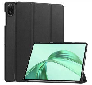 Gigapack Honor Pad X8a bőr hatású tablet tok fekete (GP-163639)