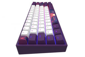 Dark Project 68 Sunrise - G3MS mechanikus RGB ISO német billentyűzet lila-fehér (DPP68_GSH_SUNR_ISO_DE)