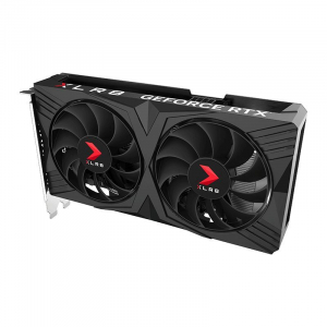 PNY GeForce RTX4060 8GB DDR6 Verto Overclocked Dual Fan videókártya (VCG40608DFXPB1-O)