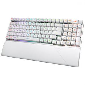 ASUS ROG Strix Scope II 96 RX vezeték nélküli UK billentyűzet fehér