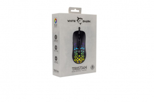 White Shark TRISTAN-2 optikai gaming egér fekete