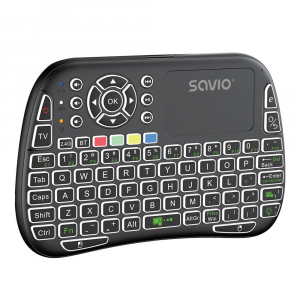 Savio KW-04 ARGB vezeték nélküli mini billentyűzet