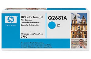 HP Q2681A kék toner