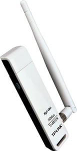 TP-Link TL-WN722N 150Mbps vezeték nélküli USB adapter +  antenna