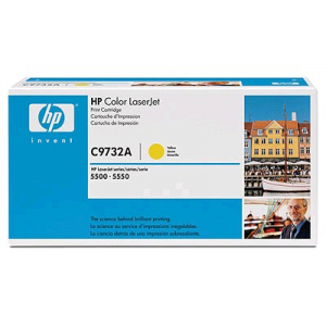 HP C9732A sárga toner