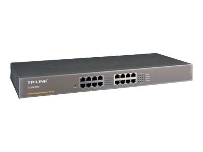 TP-Link TL-SG1016  10/100/1000Mbps 16 portos switch 1U Rackmount