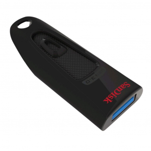 Pen Drive 128GB USB 3.0 SanDisk Ultra fekete  (SDCZ48-128G / 124109)