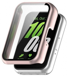 Gigapack Samsung Galaxy Fit 3 műanyag r&oacute;zsasz&iacute;n v&eacute;dőkeret &eacute;s kijelzőv&eacute;dő &uuml;veg (GP-164083)