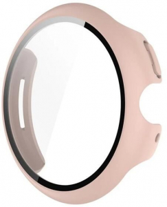 Gigapack Google Pixel Watch 3 41mm műanyag r&oacute;zsasz&iacute;n v&eacute;dőkeret &eacute;s kijelzőv&eacute;dő &uuml;veg (GP-164090)