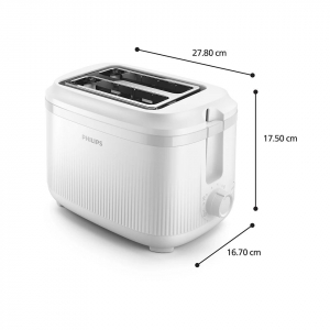 Philips 3000 Series kenyérpirító sarkvidéki fehér (HD2511/00)