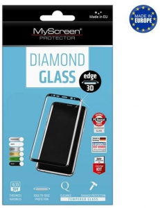 MyScreen Diamond Glass Edge Honor 200 Pro 3D kijelzővédő üveg fekete kerettel