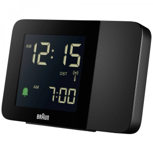 Braun BC15B-DCF r&aacute;di&oacute;jel vez&eacute;rl&eacute;sű &eacute;bresztő&oacute;ra fekete